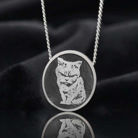 Unique Design Photo Pendant, Customizable Pendant Featuring Your Cherished Photograph