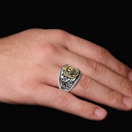 Unique Family Crest Ring, Signature Family Crest Ring