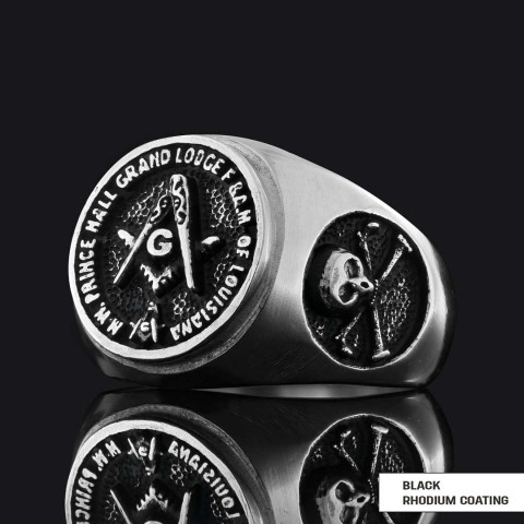 Celtic Lodge Masonic Ring, Round Mason Ring, Ancient Lodge Mason Ring