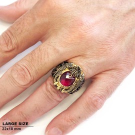 Christian Chi-Rho Ring