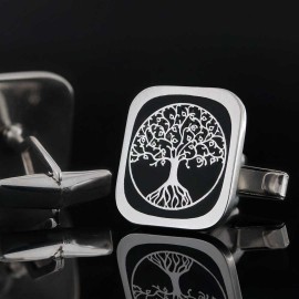 Handmade Sterling Silver Christian Cufflink
