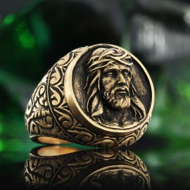 Jesus Crown Ring