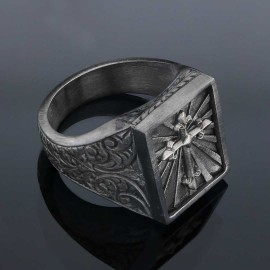 Christian Cross Ring