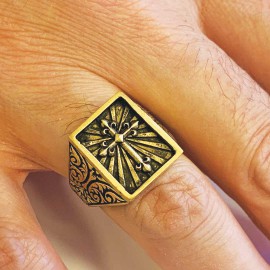 Christian Cross Ring