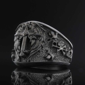 Christian Cross Ring