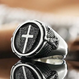Crusader Shield Ring
