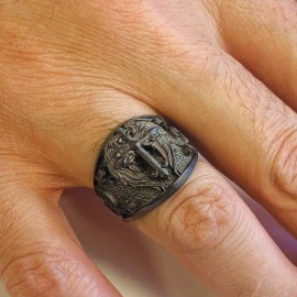 Christian Cross Ring