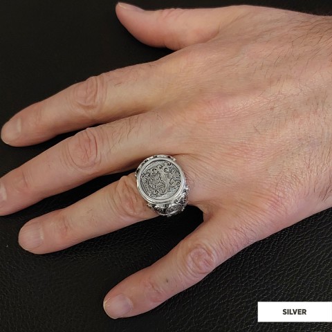 Family Coat of Arms Ring, Special Design Family Ring