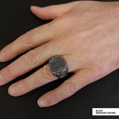 Family Coat of Arms Ring, Special Design Family Ring