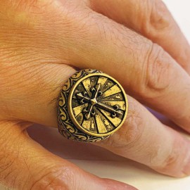 Silver Cross Ring