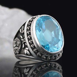 Custom Design Ottoman Tughra - State Coat of Arms Ring
