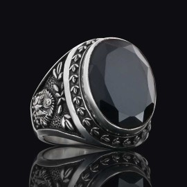 Custom Design Ottoman Tughra - State Coat of Arms Ring