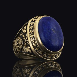 Custom Design Ottoman Tughra - State Coat of Arms Ring