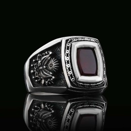Custom Design Stoned Ottoman Ring