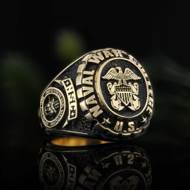 Custom Design US Naval War College Ring