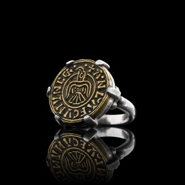 Custom Design Viking Penny King Anlaf Guthfrithsson Women Ring