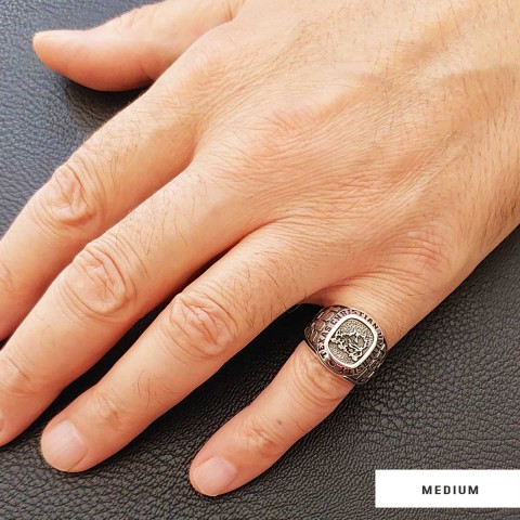 Custom High School Graduation Ring, Handmade University Ring, Class Ring, College Class Ring