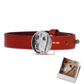 Dog Bracelet, Wear Your Memories, Custom Photo Bracelet