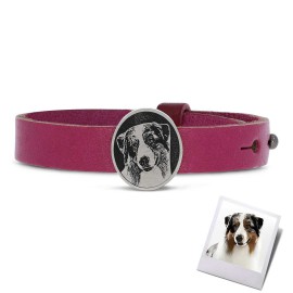 Dog Picture Bracelet, Customizable Dog Picture Bracelet, A Paw-fect Gift for Pet Lovers