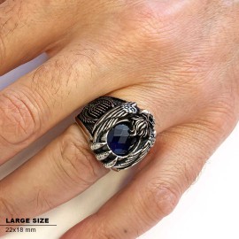 Eagle Jewish Ring