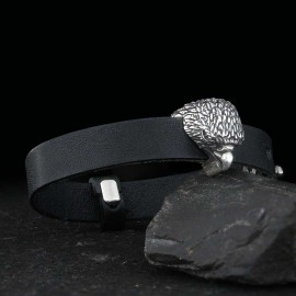 Eagle Leather Bracelet