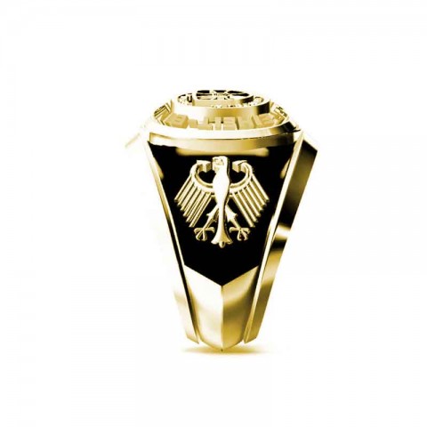 Einigkeit Recht Freiheit Germany 925 Sterling Silver Ring