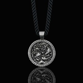 Fish And Lotus Pendant