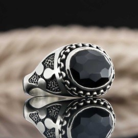 Gemstone Men Ring
