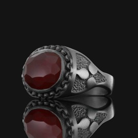 Gemstone Men Ring