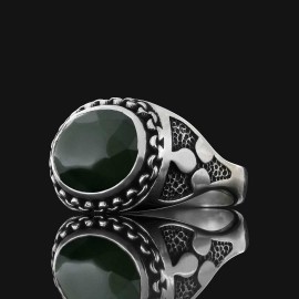Gemstone Men Ring
