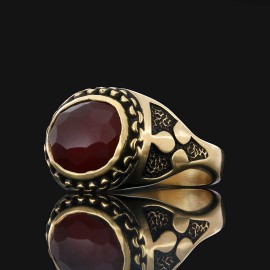 Gemstone Men Ring