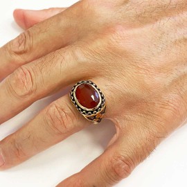 Gemstone Men Ring