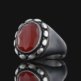 Special Design Gemstone Men Ring
