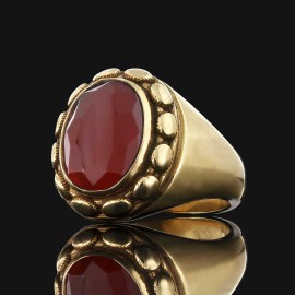 Special Design Gemstone Men Ring