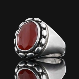 Special Design Gemstone Men Ring