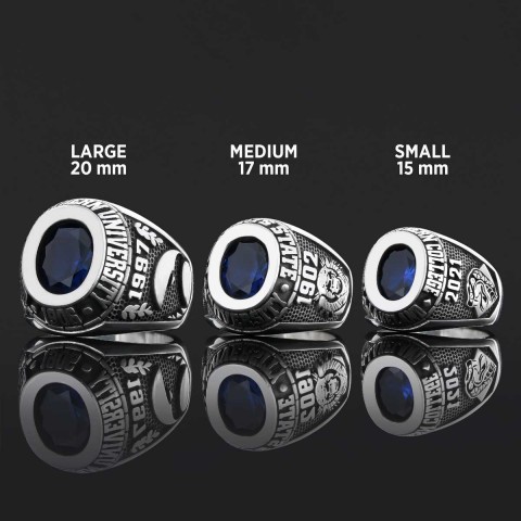 Georgia Southern University Ring, Customized High School Ring, University Ring, Customized Class Ring