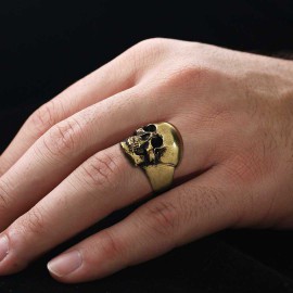 Gothic Skull Ring