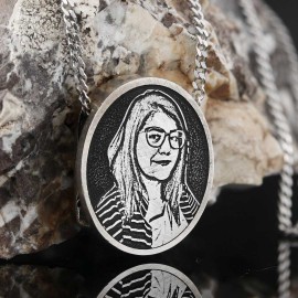 Photo Pendant, Customizable Pendant Featuring Your Cherished Photograph