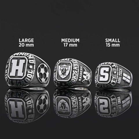 Hammund High School Ring, Üniversity Graduation Ring, Class Ring, College Class Ring