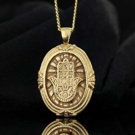 Jewish Hamsa Pendant