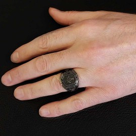 Handmade Lodge Masonic Ring, Custom Mason Ring