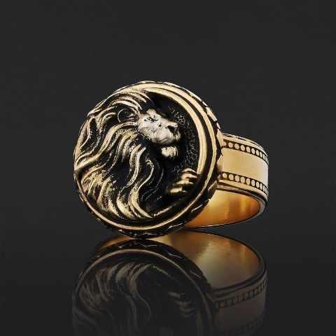Handmade Sterling Silver Leo Ring