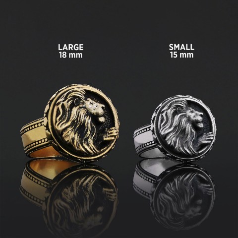 Handmade Sterling Silver Leo Ring