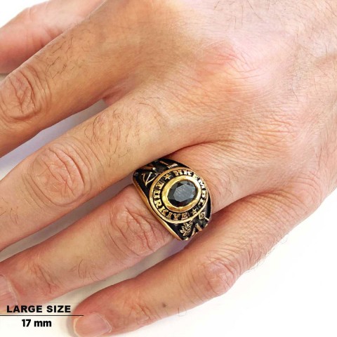 Hkembl Turkiye Masonic Ring, Free Mason Ring, Mens Masonic Rings, Masonic Jewelry