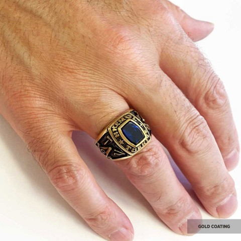 Hkembl Turkiye Masonic Ring, Freemasonic Ring, Master Mason Ring, Elegant Masonic Ring