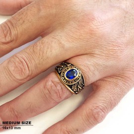 Hkembl Turkiye Masonic Ring, Free Mason Ring, Mens Masonic Rings, Masonic Jewelry