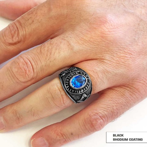 In Nome Deus Benevolentia Masonic Ring, Freemason Ring, Master Mason Rings