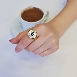 Indiana University 925 Sterling Ring