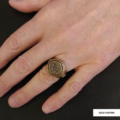 Islamic Ring, Bismillahirrahmanirrahim Ring, Calligraphy Islamic Ring, Religious Gift, Religious Accessory