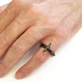 Jesus Crucified Ring